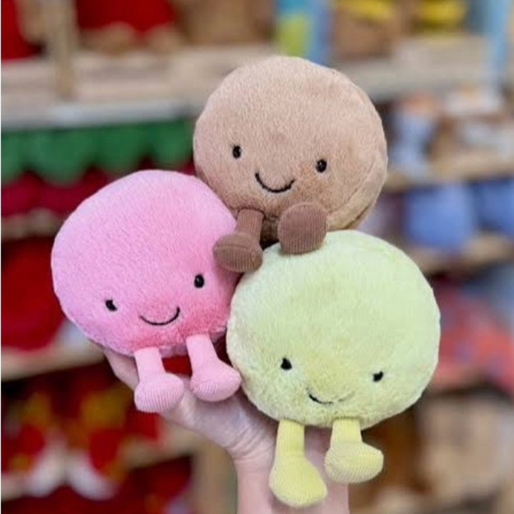 Trio of Amuseables Macarons Jellycats
